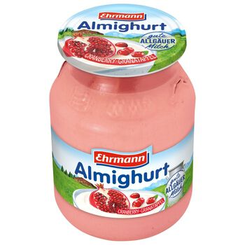 Ehrmann Almighurt Żurawina - Granat, Owoce Cytrusowe - Chia Mix 500 G