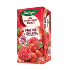 Herbapol Herbaciany Ogród herbatka owocowa malina z dziką różą 20Torebek