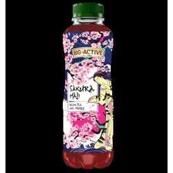 Big Active Napój Sakura Czarna herbata, wiśnia 500 ml