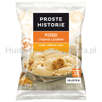 Proste Historie Pierogi Z Kapustą I Grzybami 450G