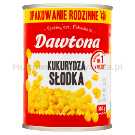 Dawtona Kukurydza Konserwowa Słodka 400G