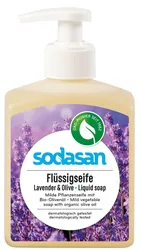Mydło w płynie lawendowo - oliwkowe (dozownik) BIO 300 ml