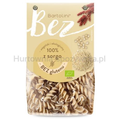 Makaron (Z Sorgo) Świderki Bezglutenowy Bio 250 G - Bartolini [BIO]