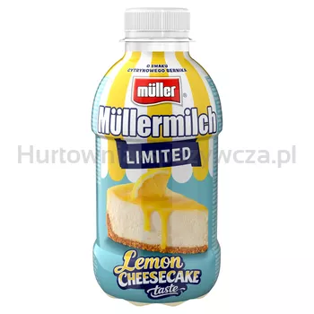 Müllermilch napój mleczny limitowana edycja Lemon Cheesecake 400g