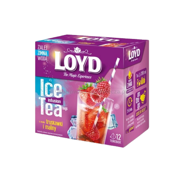 Loyd Ice Tea o smaku truskawki i maliny 2,5GX12