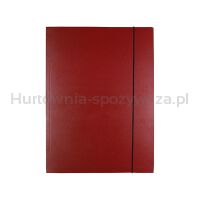Office Products Teczka z gumką Natura, karton/lakier, A4, 300gsm, 3-skrz., mix kolorów  - 3