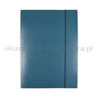 Office Products Teczka z gumką Natura, karton/lakier, A4, 300gsm, 3-skrz., mix kolorów  - 6
