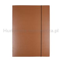 Office Products Teczka z gumką Natura, karton/lakier, A4, 300gsm, 3-skrz., mix kolorów  - 7