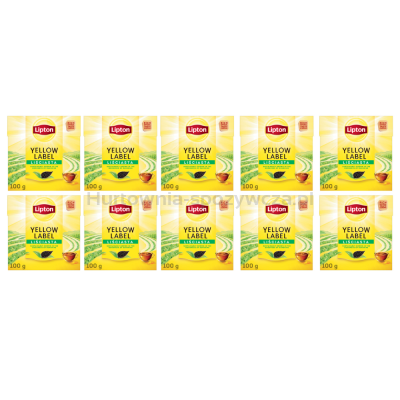 Lipton Herbata Czarna Yellow Label Liściasta 100 G