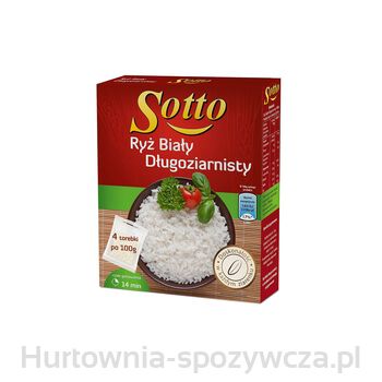 Sotto Ryż Biały Długoziarnisty 4X100G