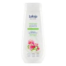 Luksja Silk Care Kremowy Żel Pod Prysznic Aloes I Hibiskus 500 Ml