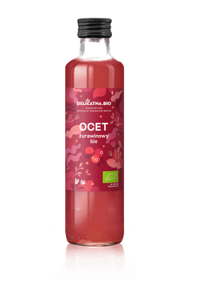 Ocet Żurawinowy Bio 250 Ml - Delikatna [BIO]