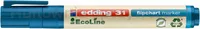 Marker do flipchartów e-31 EDDING ecoline, 1,5-3 mm, niebieski - 2