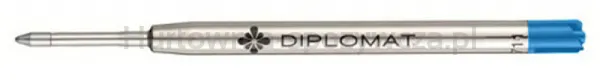 Diplomat Wkład do długopisu do serii Excellence A Plus, Excellence A2, Aero, Optimist, Esteem, Traveller, Magnum, M, niebieski 