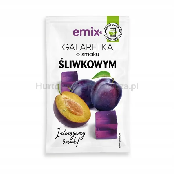 Galaretka śliwka emix 75g
