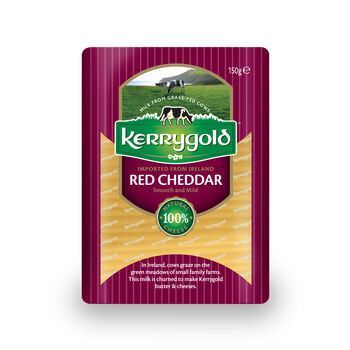 Kerrygold Ser Cheddar Red Plastry 150G