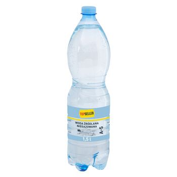 TOPSELLER Woda źródlana niegazowana 1,5 l