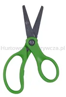 Nożyczki dziecięce KANGARO, 12,6cm, blister, mix kolorów - 2