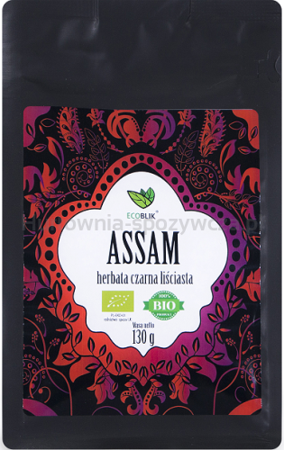 Herbata Czarna Liściasta Assam Bio 130 G - Ecoblik [BIO]