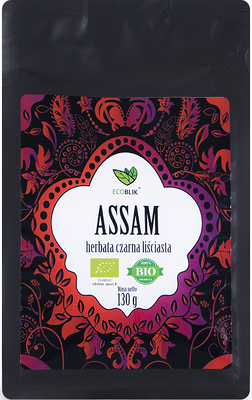 Herbata Czarna Liściasta Assam Bio 130 G - Ecoblik [BIO]