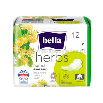 Bella Podpaski Herbs z kwiatem lipy 12 szt.