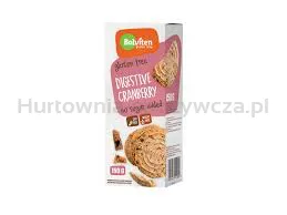 Balviten Herbatniki owsiane z żurawiną bez dodatku cukru 150g. Produkt bezglutenowy