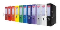 Segregator OFFICE PRODUCTS Officer, PP, A4/75mm, szary - 2