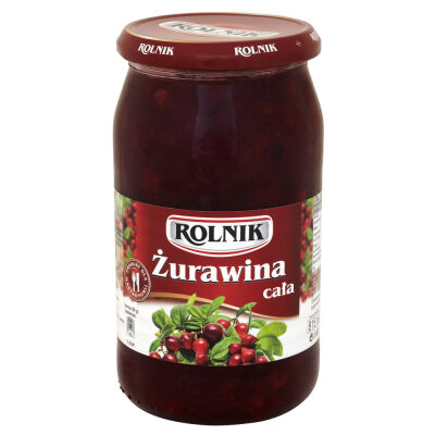 Żurawina Cała Rolnik 815 Ml (820G)