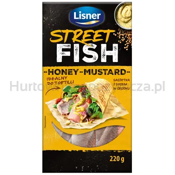 Filety śledziowe z sosem musztardowo-miodowym Street Fish Lisner 220g