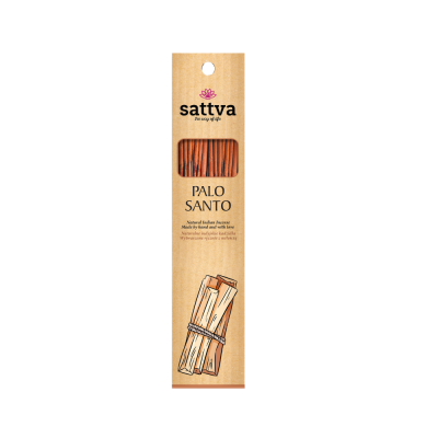 Kadzidło Indyjskie Palo Santo (15 Szt.) 30 G - Sattva (Wellness) [BIO]