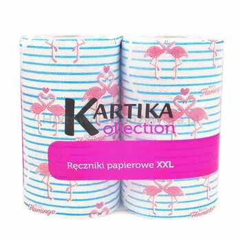 Kartika Mix Ręcznik Papierowy Dekorowany 2 Rolki 3-Warstwowy