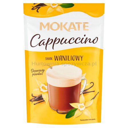 Mokate Cappuccino Waniliowy 110G