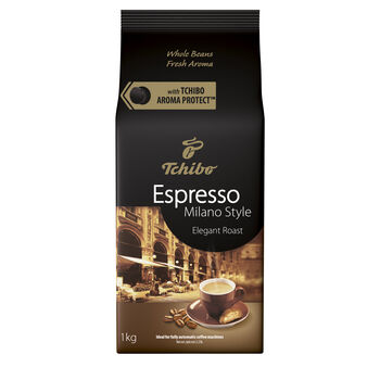 Tchibo Kawa Ziarnista Espresso Milano Style Elegant Roast 1000G 