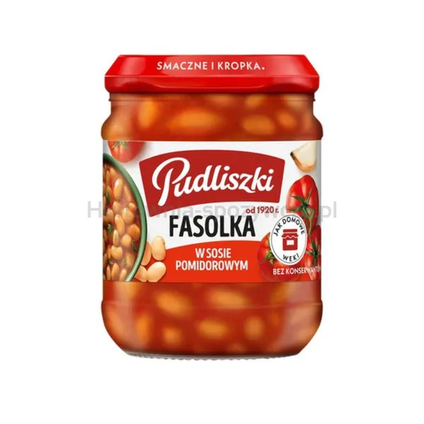 Pudliszki Fasolka w sosie pomidorowym 450g