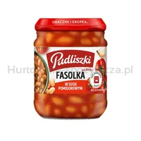 Pudliszki Fasolka w sosie pomidorowym 450g