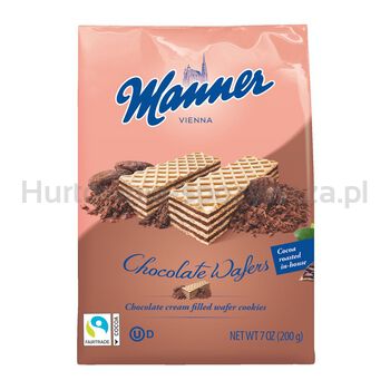 Manner wafle z kremem czekoladowym 200g