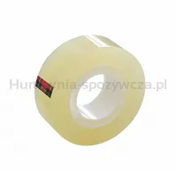 Taśma biurowa SCOTCH® (550), 19mm, 33m, w folii, 8szt., transparentna - 2
