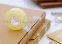 Taśma biurowa SCOTCH® (550), 19mm, 33m, w folii, 8szt., transparentna - 3