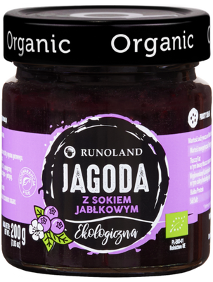 Słodka Przekąska Jagoda Bio 200 G - Runoland [BIO]