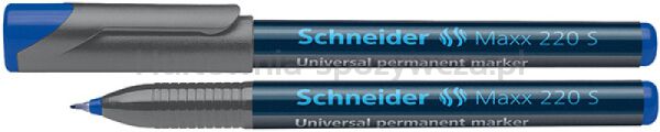 Schneider Foliopis permanentny Maxx 220 S, 0,4mm, niebieski 