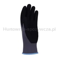 Rękawice DONAU SAFETY Flex, kat. II, rozm. 9, szare - 3