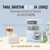 Keto Kolagen Coffee Creamer + MCT - śmietanka do kawy 300 g - 2
