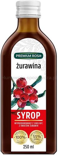 Syrop żurawinowy 250 g