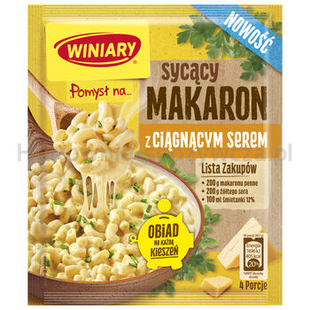 Winiary Pomysł Na... Sycący Makaron Z Ciągnącym Serem 28G