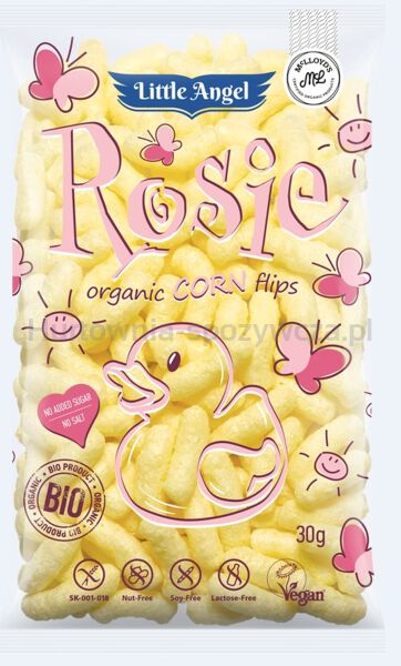 Chrupki kukurydziane Rosie od 7 miesiąca BEZGL. BIO 30 g