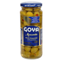 Goya Oliwki Zielone Z Pastą Paprykową 358 Ml