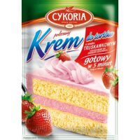 Cykoria Krem Do Tortów Truskawkowy 100G 