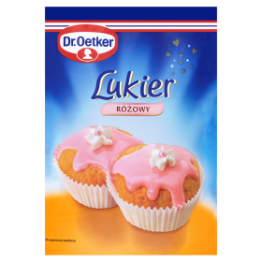 Dr Oetker Lukier Różowy 100G 