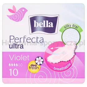 Bella Podpaski Perfecta Ultra Violet Dezodorant Fresh 10 Szt. Silky Drai