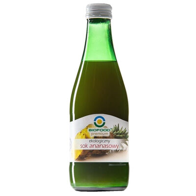 Sok Ananasowy Nfc Bezglutenowy Bio 300 Ml - Bio Food [BIO]